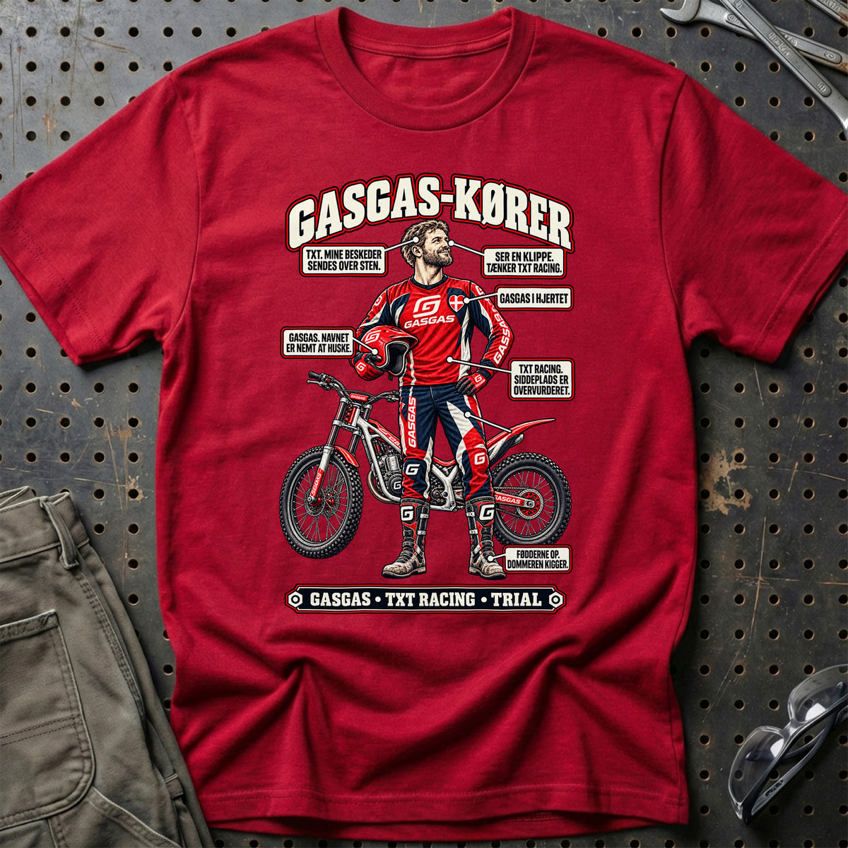 
GASGAS-Kører T-Shirt – Rød