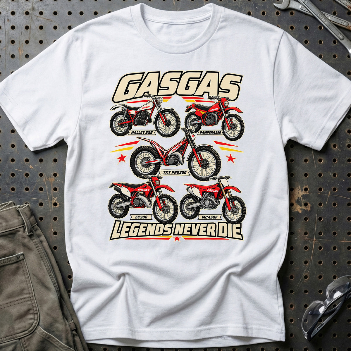 
Produktbillede af GASGAS Legends Never Die T-Shirt