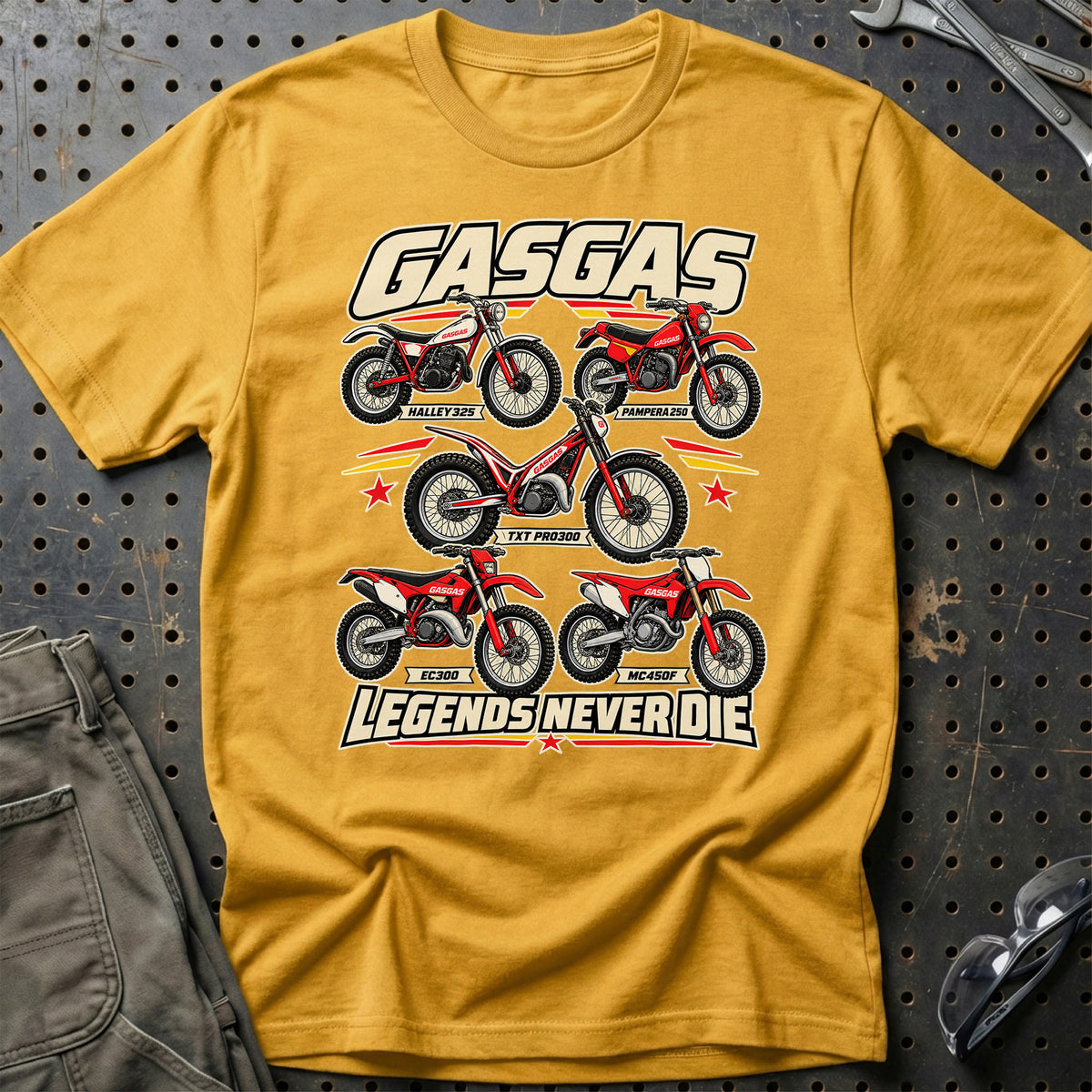 
Produktbillede af GASGAS Legends Never Die T-Shirt