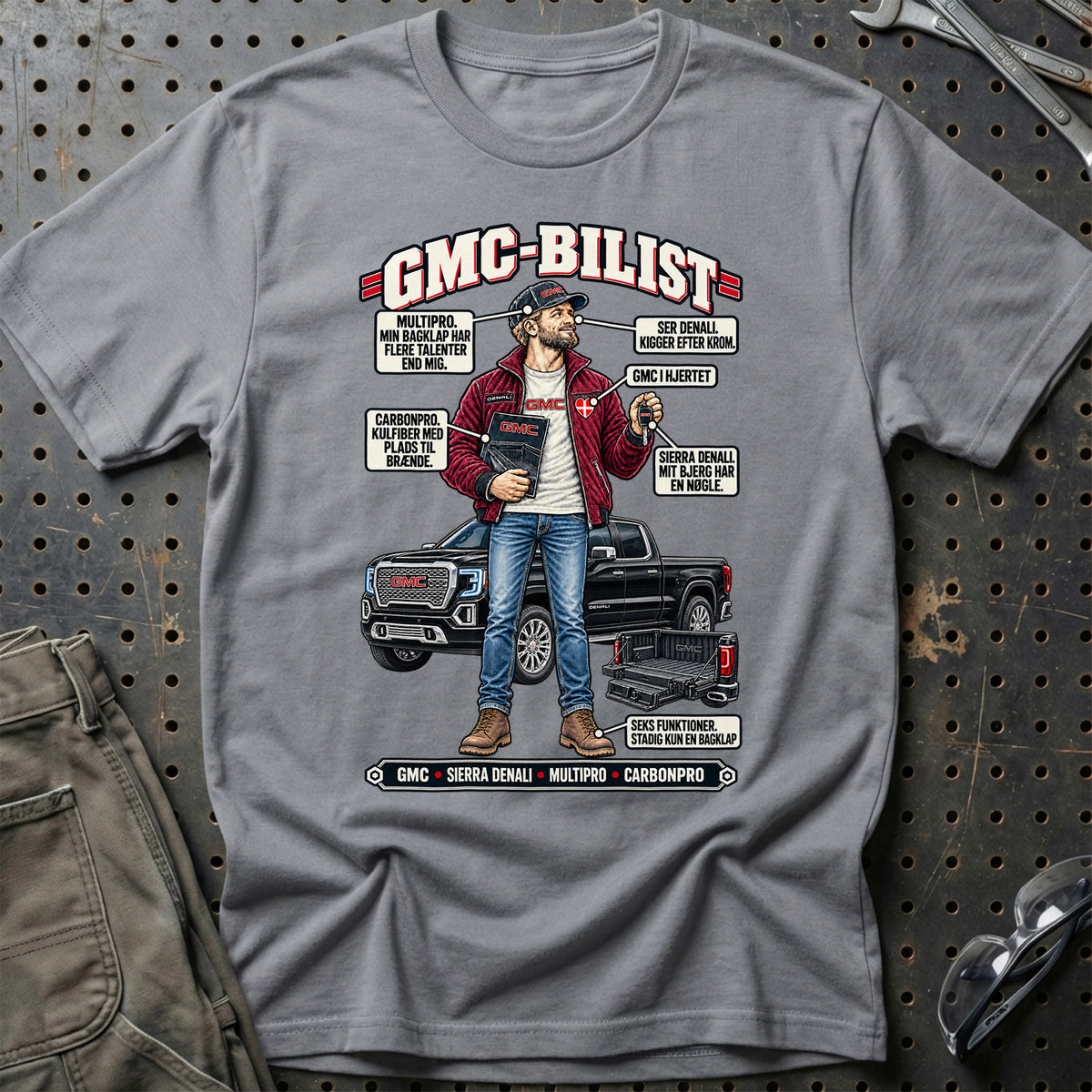 
GMC-Bilist T-Shirt – Grå Sport