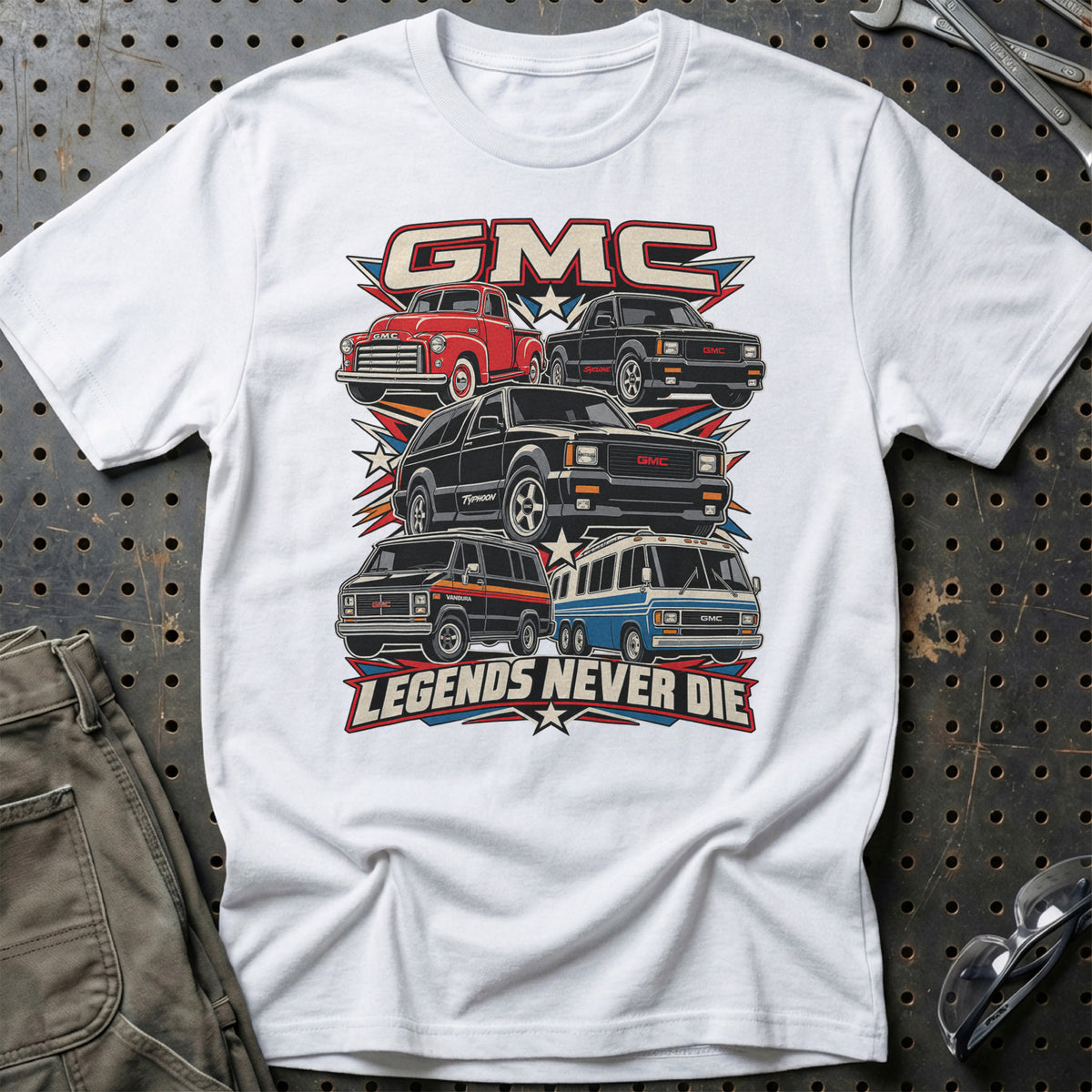 
Produktbillede af GMC Legends Never Die T-Shirt
