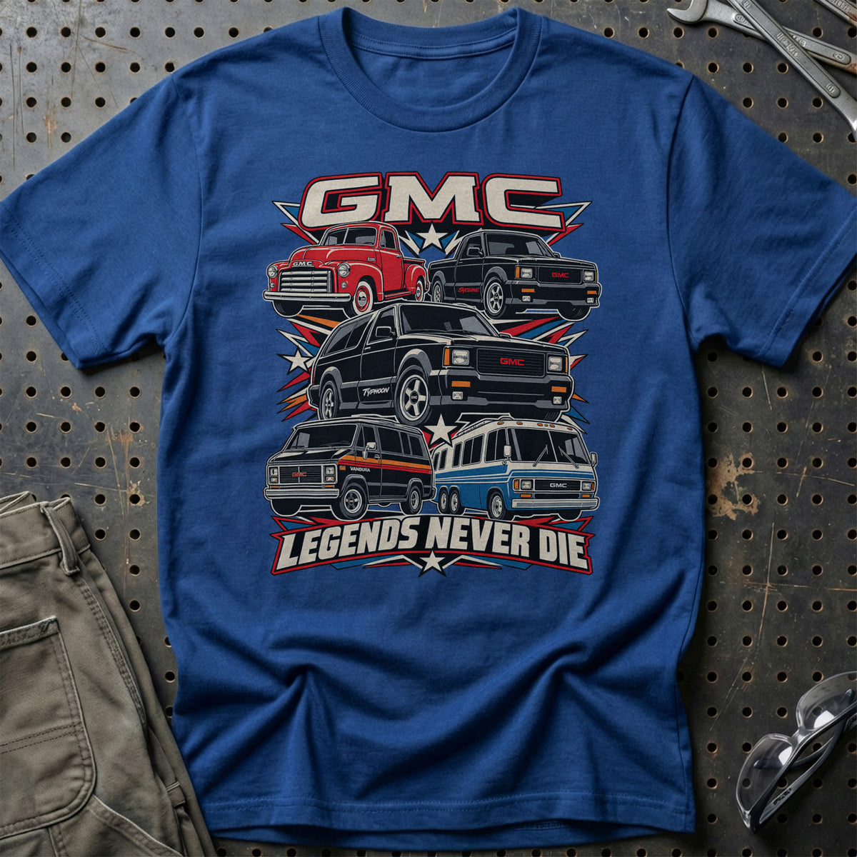 
Produktbillede af GMC Legends Never Die T-Shirt
