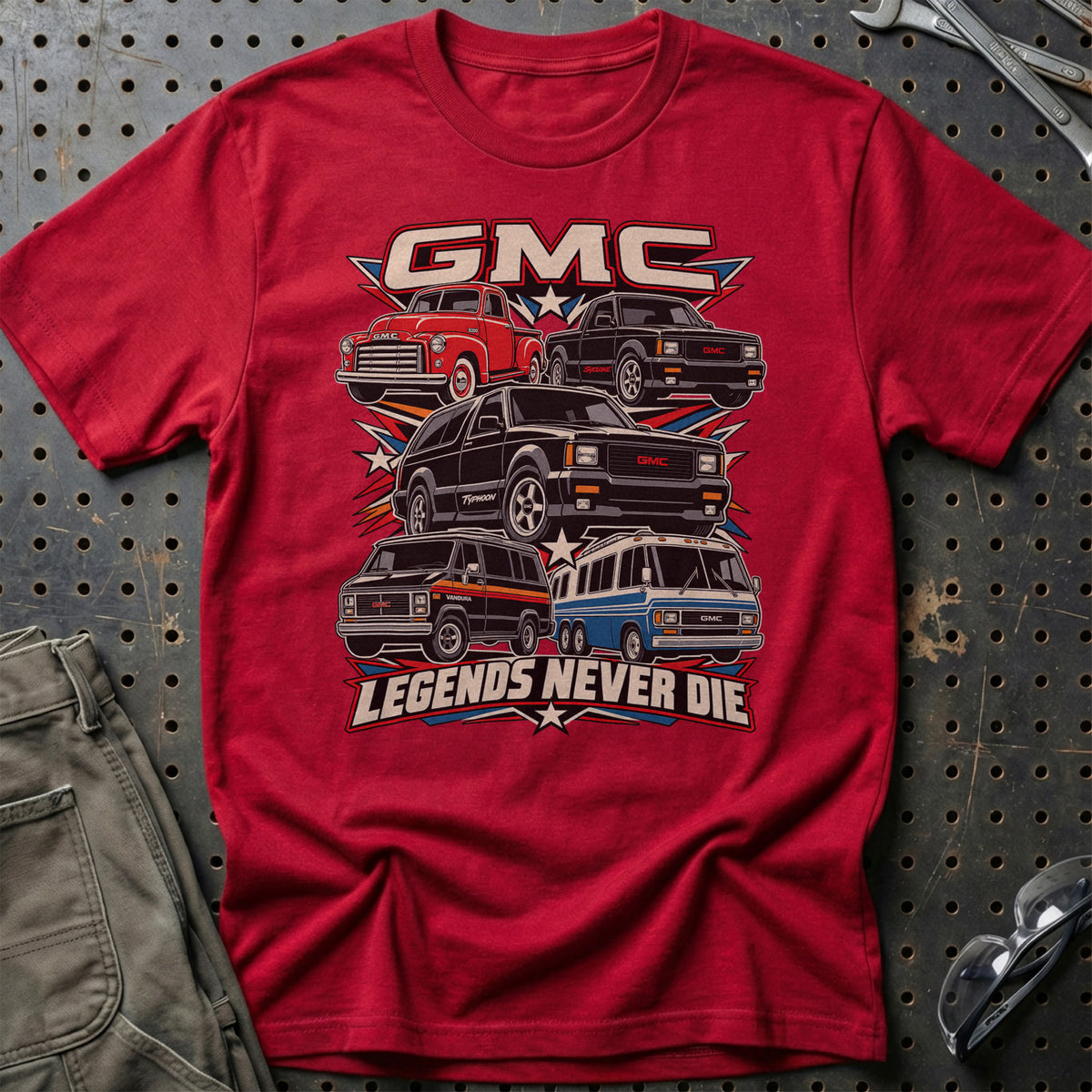 
Produktbillede af GMC Legends Never Die T-Shirt