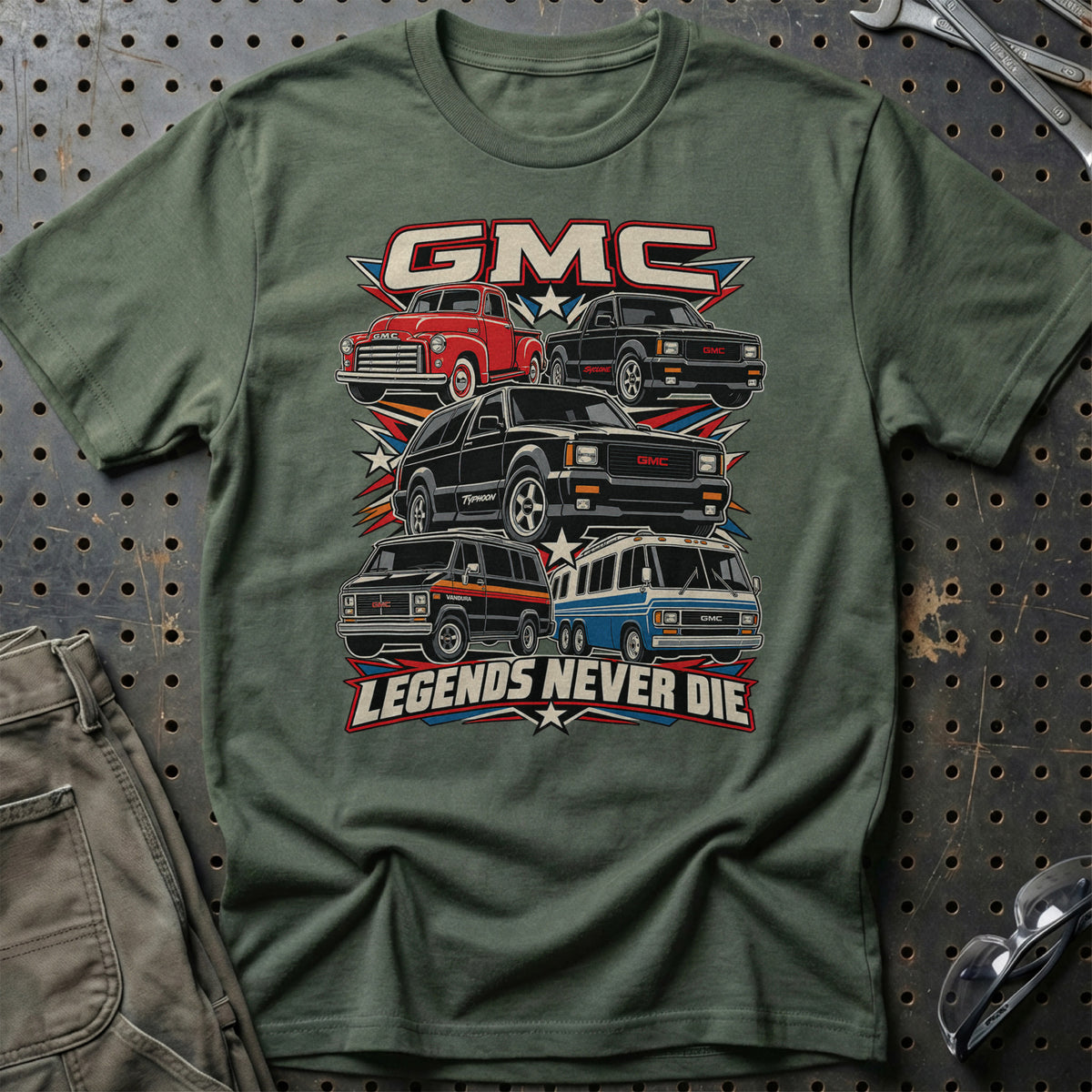 
Produktbillede af GMC Legends Never Die T-Shirt