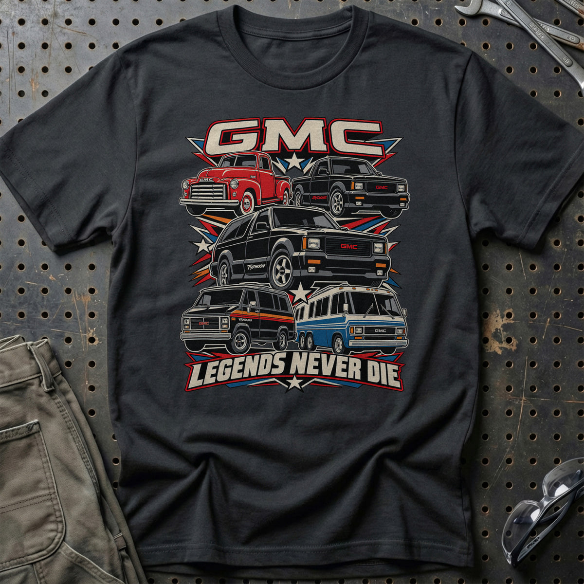 
Produktbillede af GMC Legends Never Die T-Shirt
