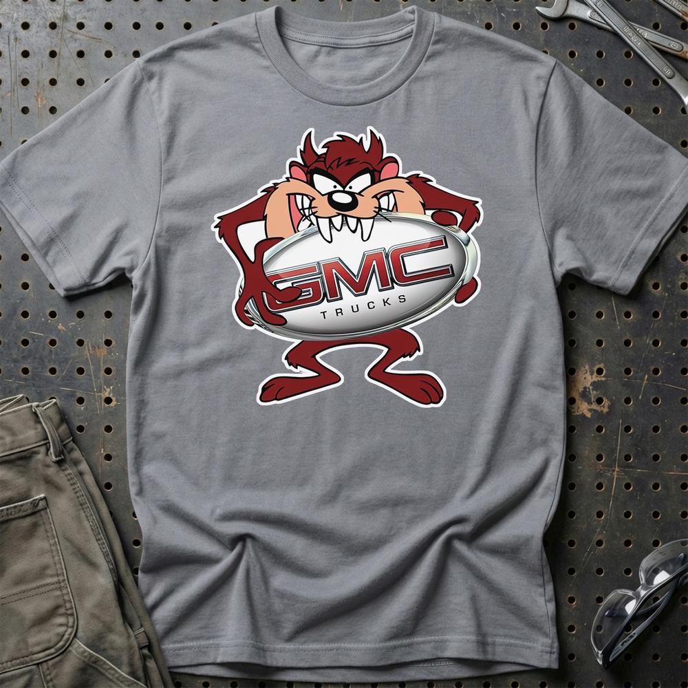 GMC TAZ T-Shirt-Beklædning-GMC-Grå Sport-S-Garage Culture Shop- garage - man cave - merchandise