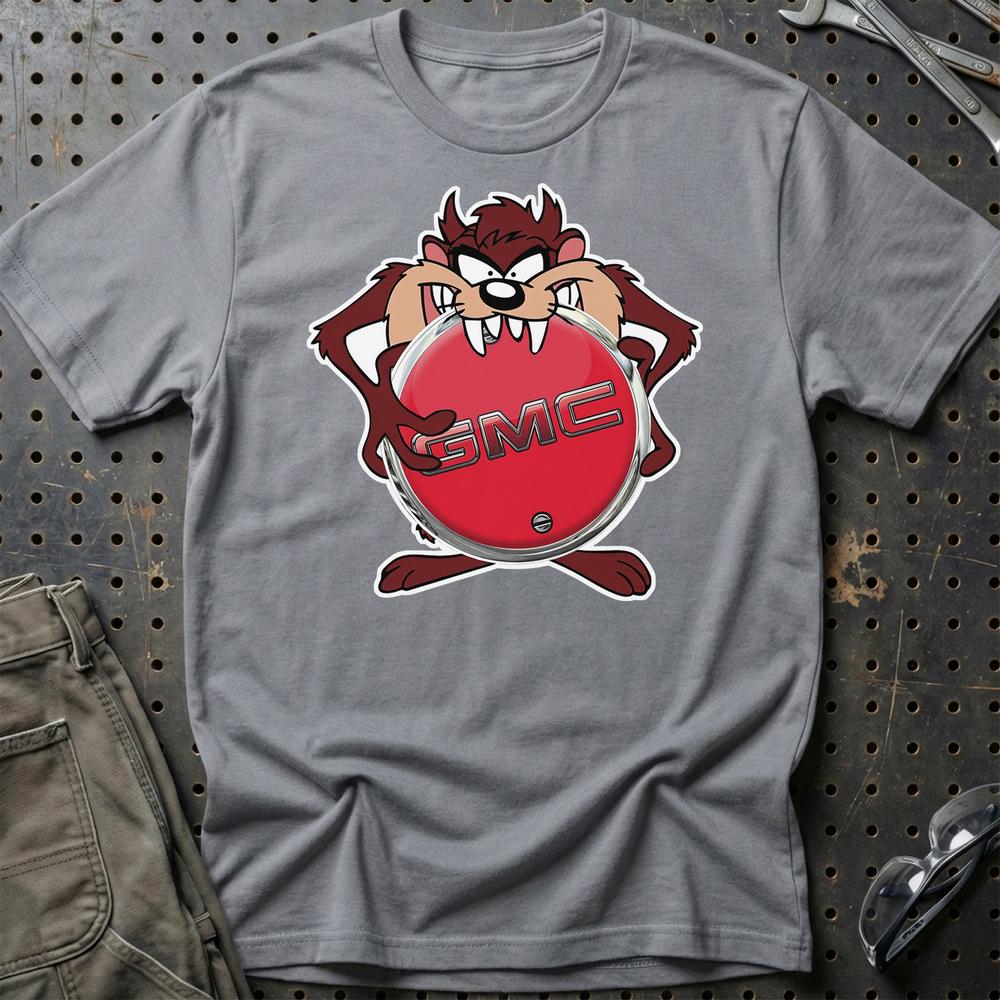 GMC TAZ T-Shirt-Beklædning-GMC-Grå Sport-S-Garage Culture Shop- garage - man cave - merchandise