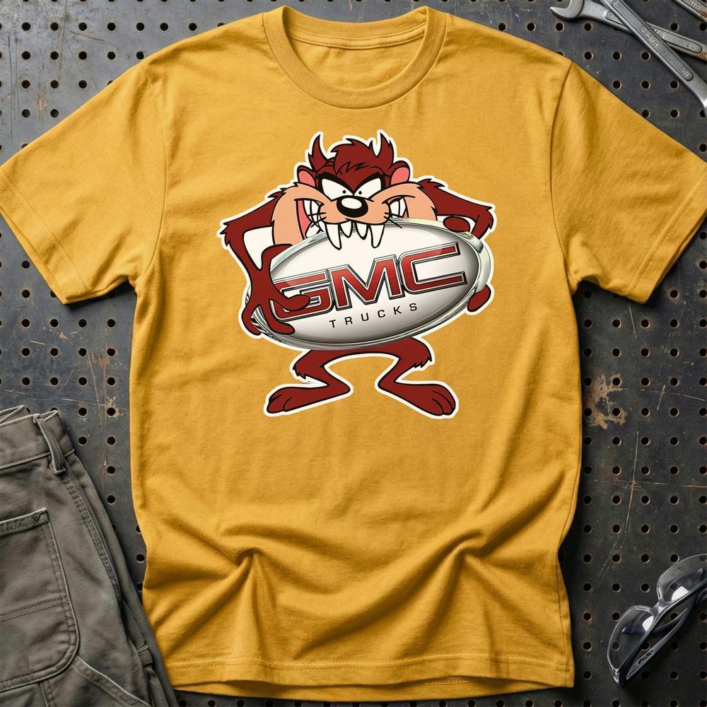 GMC TAZ T-Shirt-Beklædning-GMC-Guld-S-Garage Culture Shop- garage - man cave - merchandise