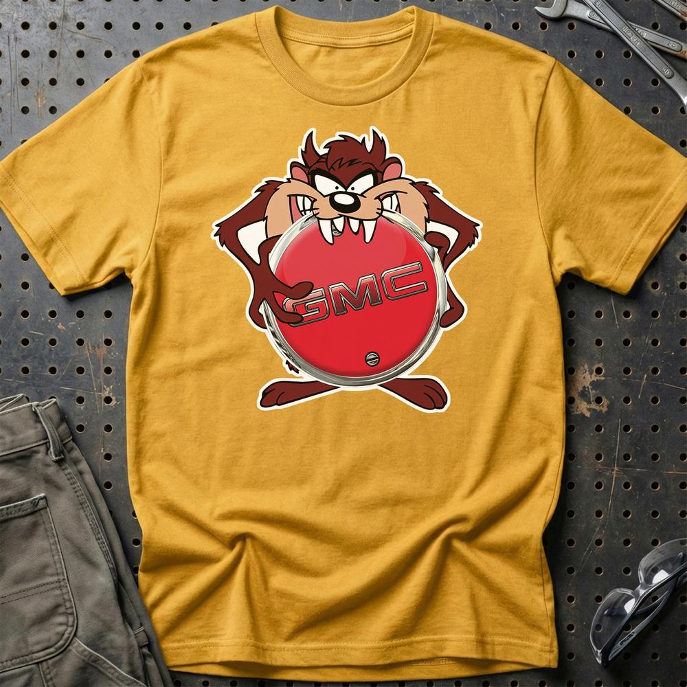GMC TAZ T-Shirt-Beklædning-GMC-Guld-S-Garage Culture Shop- garage - man cave - merchandise