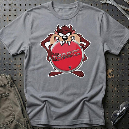 GMC TAZ Unisex T-Shirt , Bomuld-Beklædning-GMC-Grå Sport-S-Garage Culture Shop- garage - man cave - merchandise
