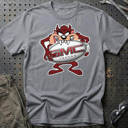 GMC TAZ Unisex T-Shirt , Bomuld-Beklædning-GMC-Grå Sport-S-Garage Culture Shop- garage - man cave - merchandise