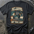 
GPT sagde fem minutter – Det var i går T-Shirt – Sort