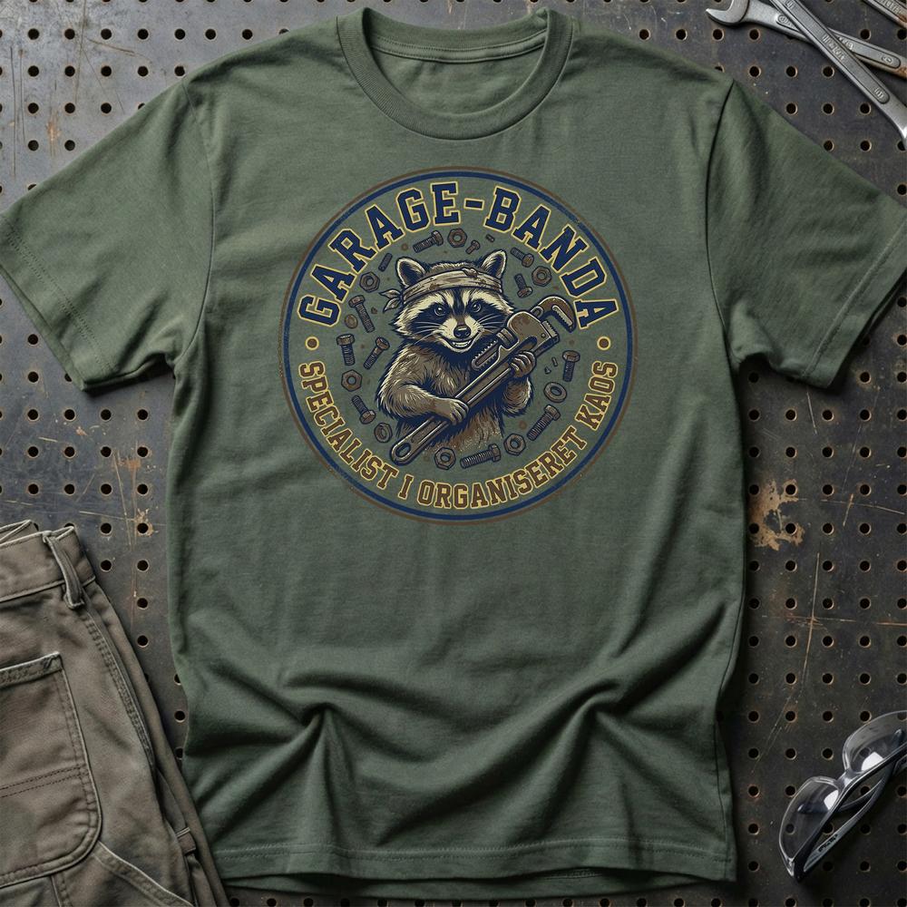 Garage Banda T-Shirt-Beklædning-Garage Culture-Garage Culture Shop- garage - man cave - merchandise