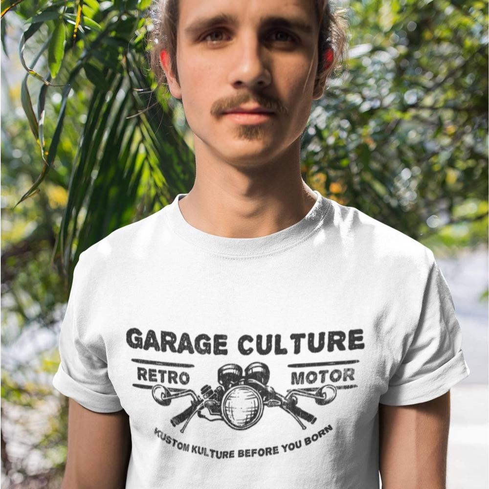 Garage Culture "Kustom Kulture" T-Shirt-Beklædning-Garage Culture-Garage Culture Shop- garage - man cave - merchandise