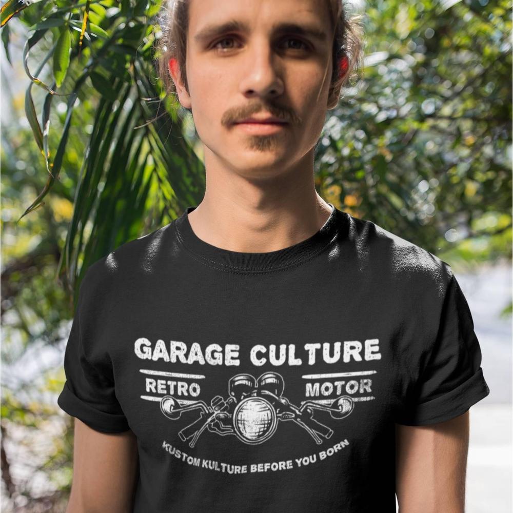 Garage Culture "Kustom Kulture" T-Shirt-Beklædning-Garage Culture-Garage Culture Shop- garage - man cave - merchandise