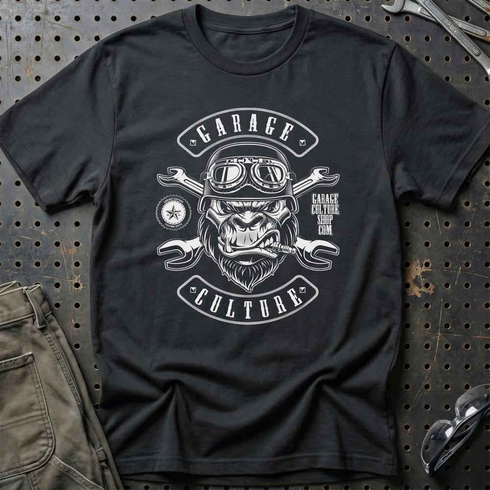 Garage Culture T-Shirt-Beklædning-Garage Culture-Sort-S-Garage Culture Shop- garage - man cave - merchandise