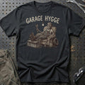 Garage Hygge T-Shirt-Beklædning-Funny Garage-Sort-S-Garage Culture Shop- garage - man cave - merchandise