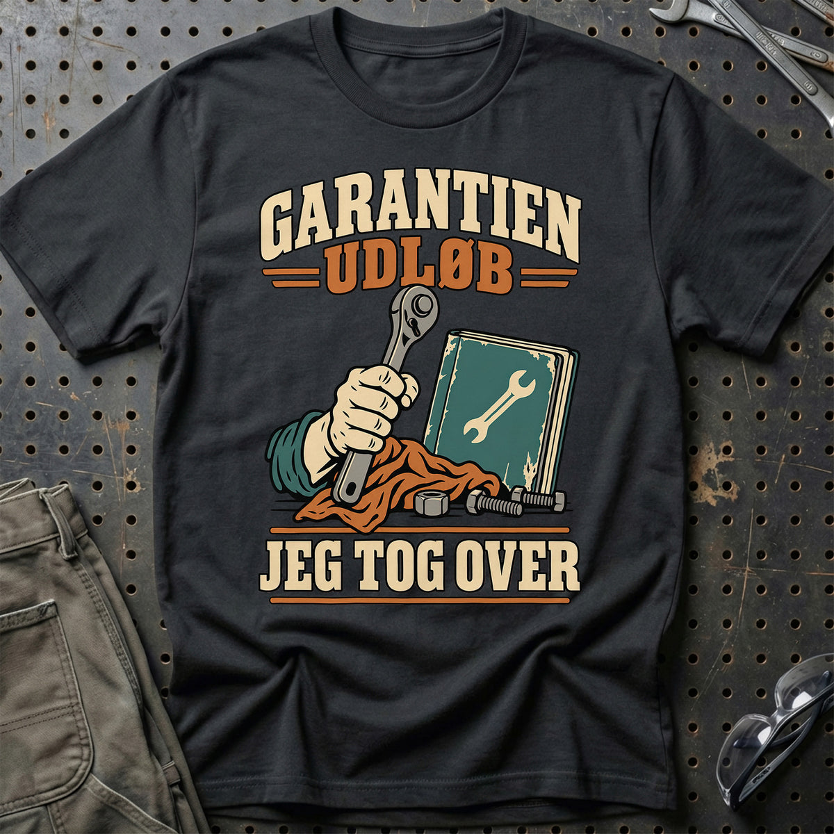 
Garantien udløb – Jeg tog over T-Shirt – Sort