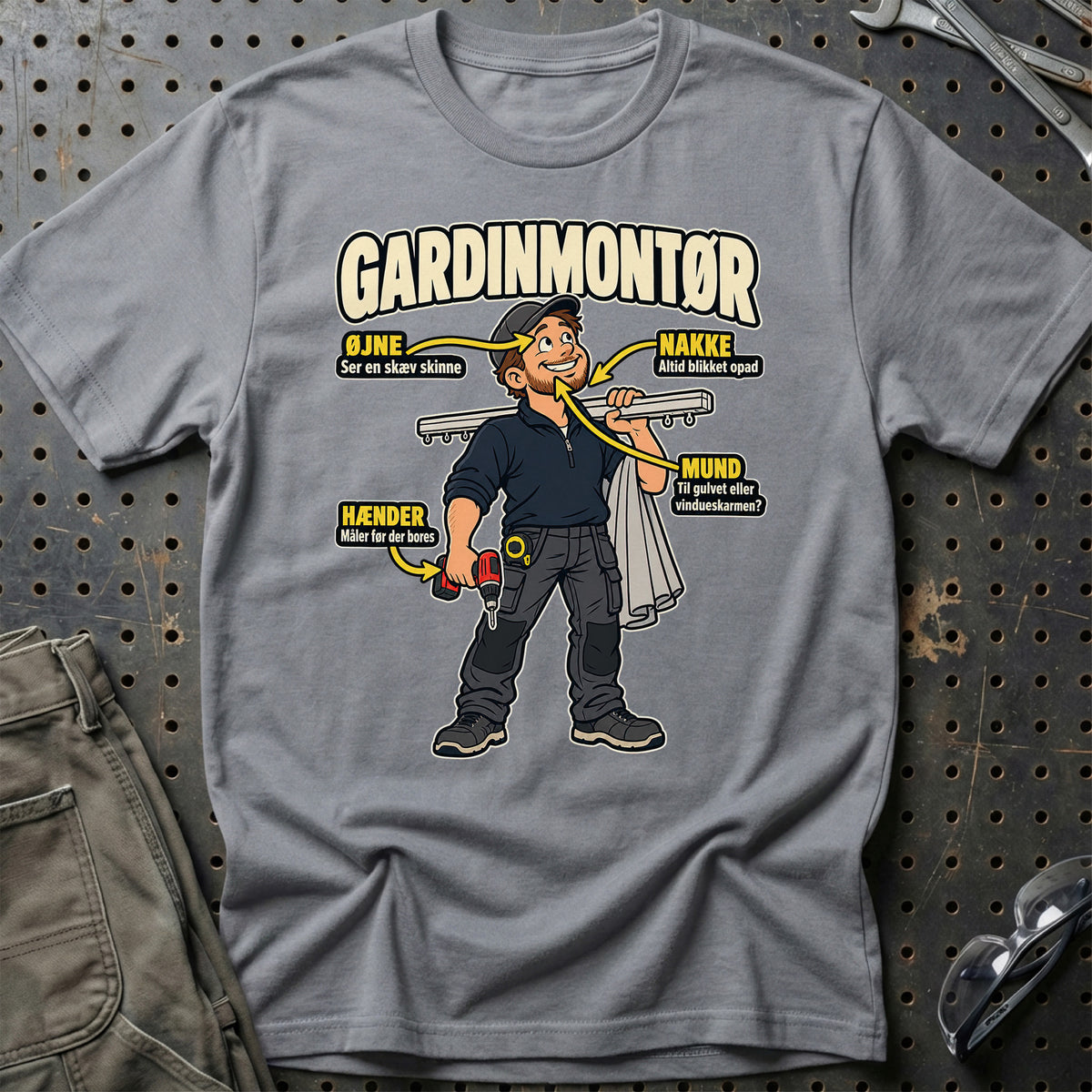
Produktbillede af Gardinmontør – Anatomi T-Shirt