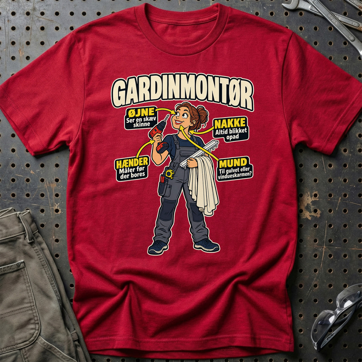 
Produktbillede af Gardinmontør – Anatomi T-Shirt