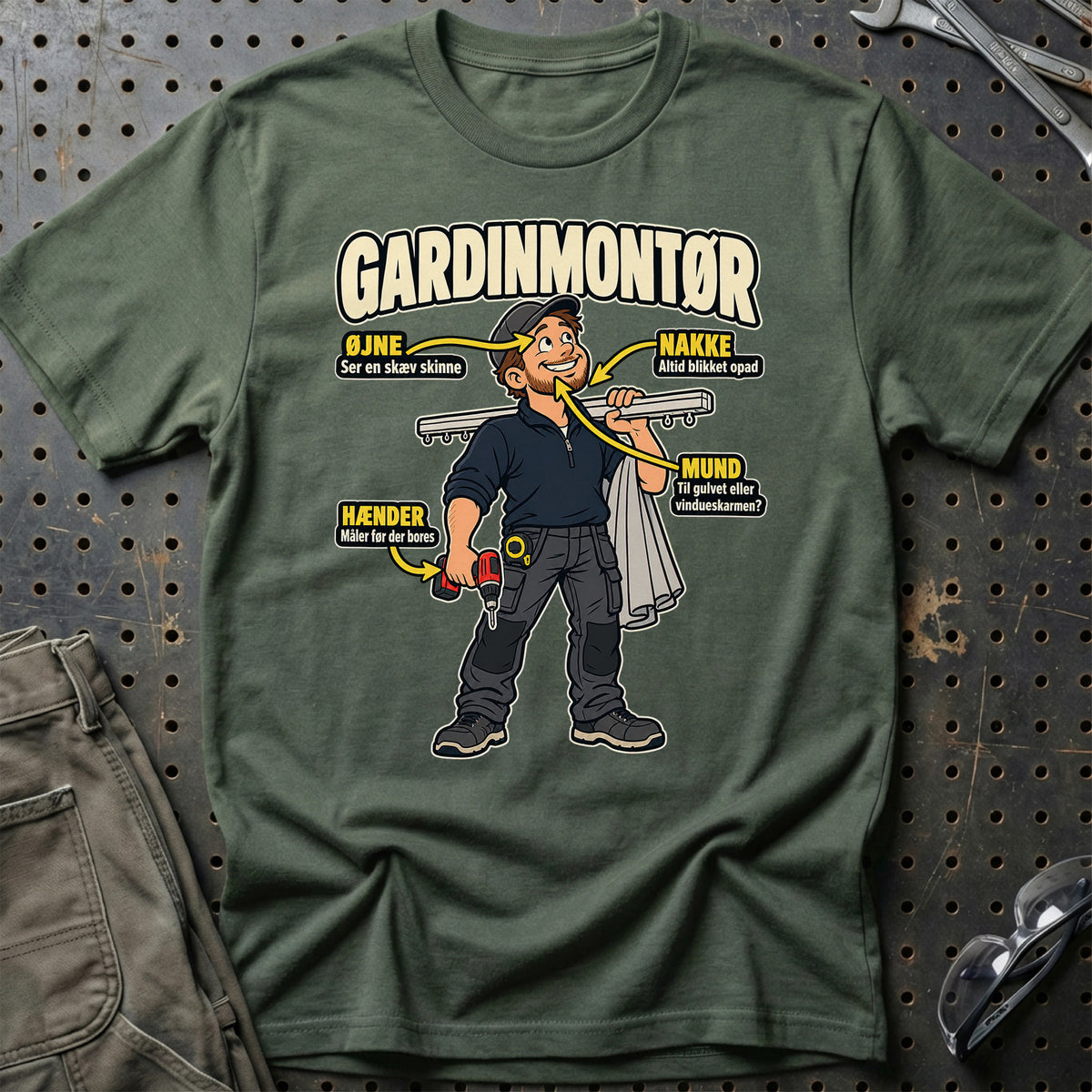 
Produktbillede af Gardinmontør – Anatomi T-Shirt
