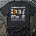 
Produktbillede af Gardinmontørens Timeløn T-Shirt