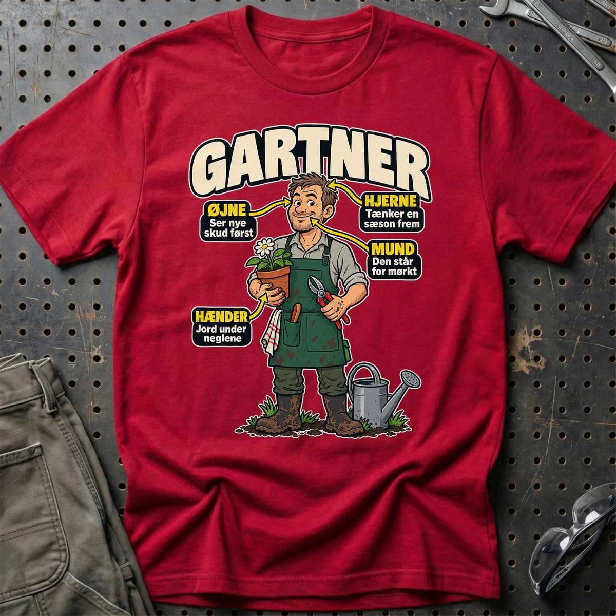 
Produktbillede af Gartner – Anatomi T-Shirt