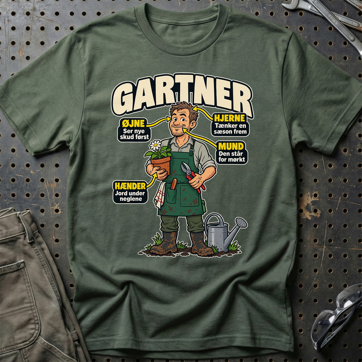 
Produktbillede af Gartner – Anatomi T-Shirt