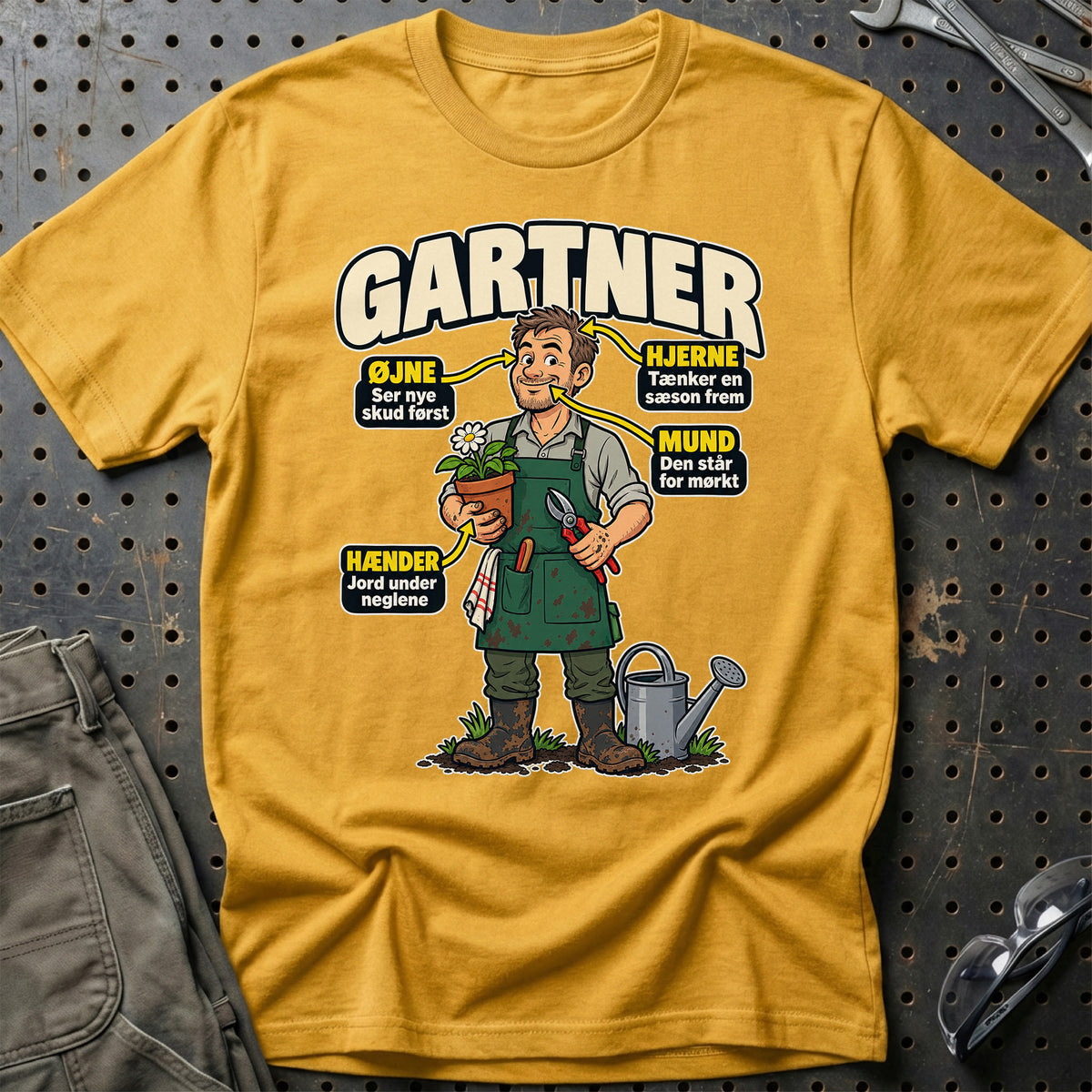 
Produktbillede af Gartner – Anatomi T-Shirt