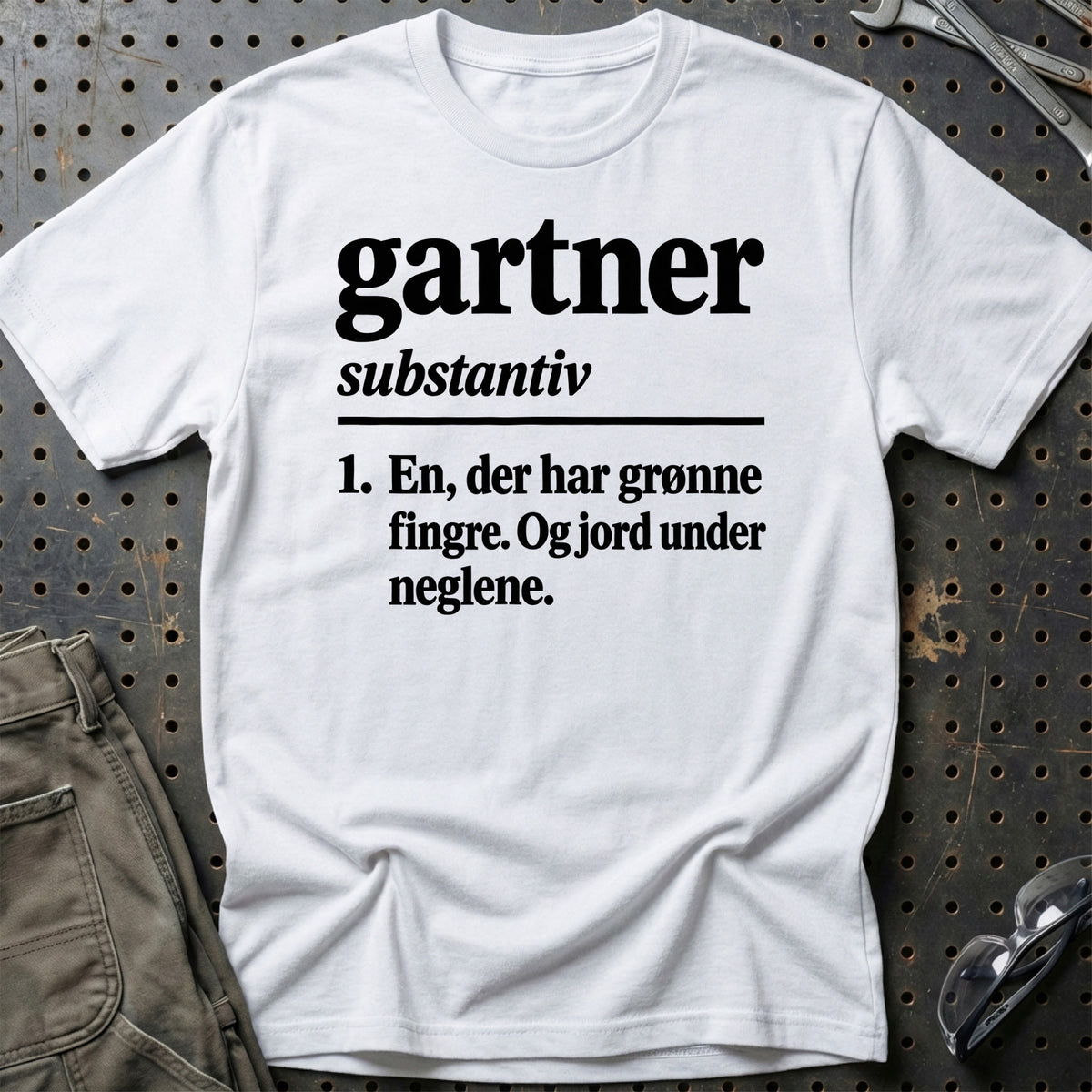 
Gartner – Definition T-Shirt – Hvid