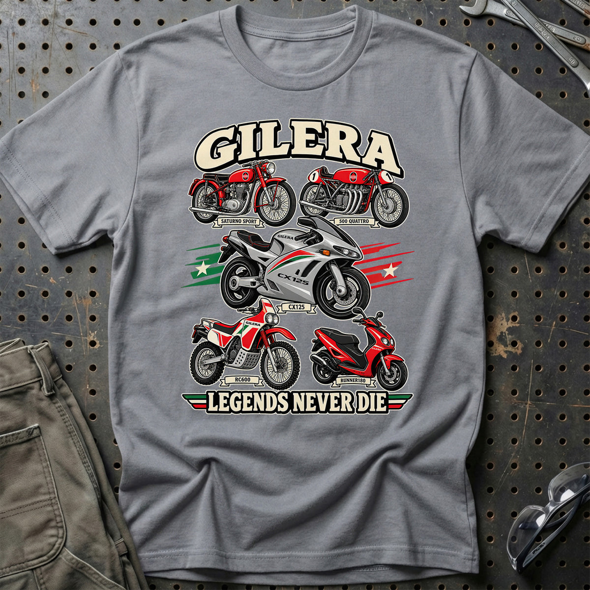 
Produktbillede af Gilera Legends Never Die T-Shirt