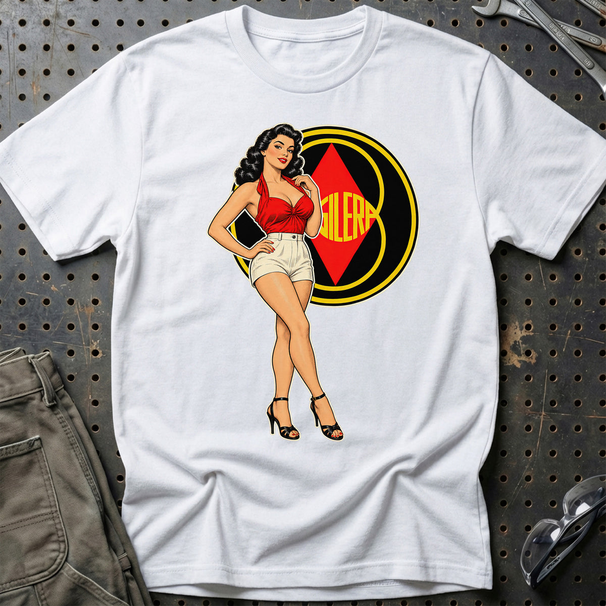 
Produktbillede af Gilera Retro Pinup T-Shirt