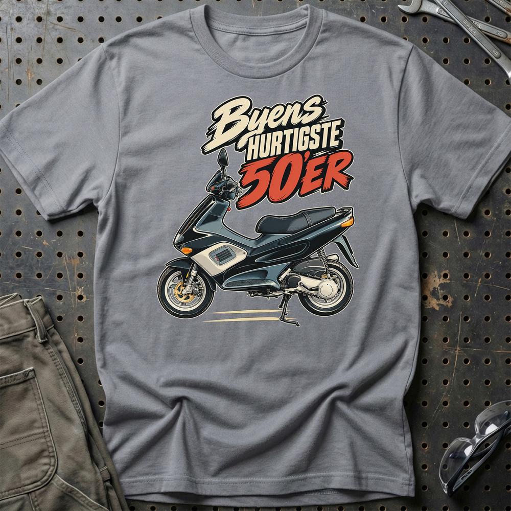 
Produktbillede af Gilera Runner 50 – Byens Hurtigste 50’er T-Shirt