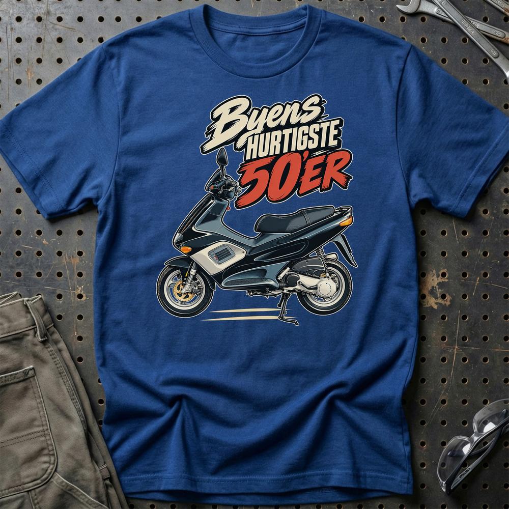 
Produktbillede af Gilera Runner 50 – Byens Hurtigste 50’er T-Shirt