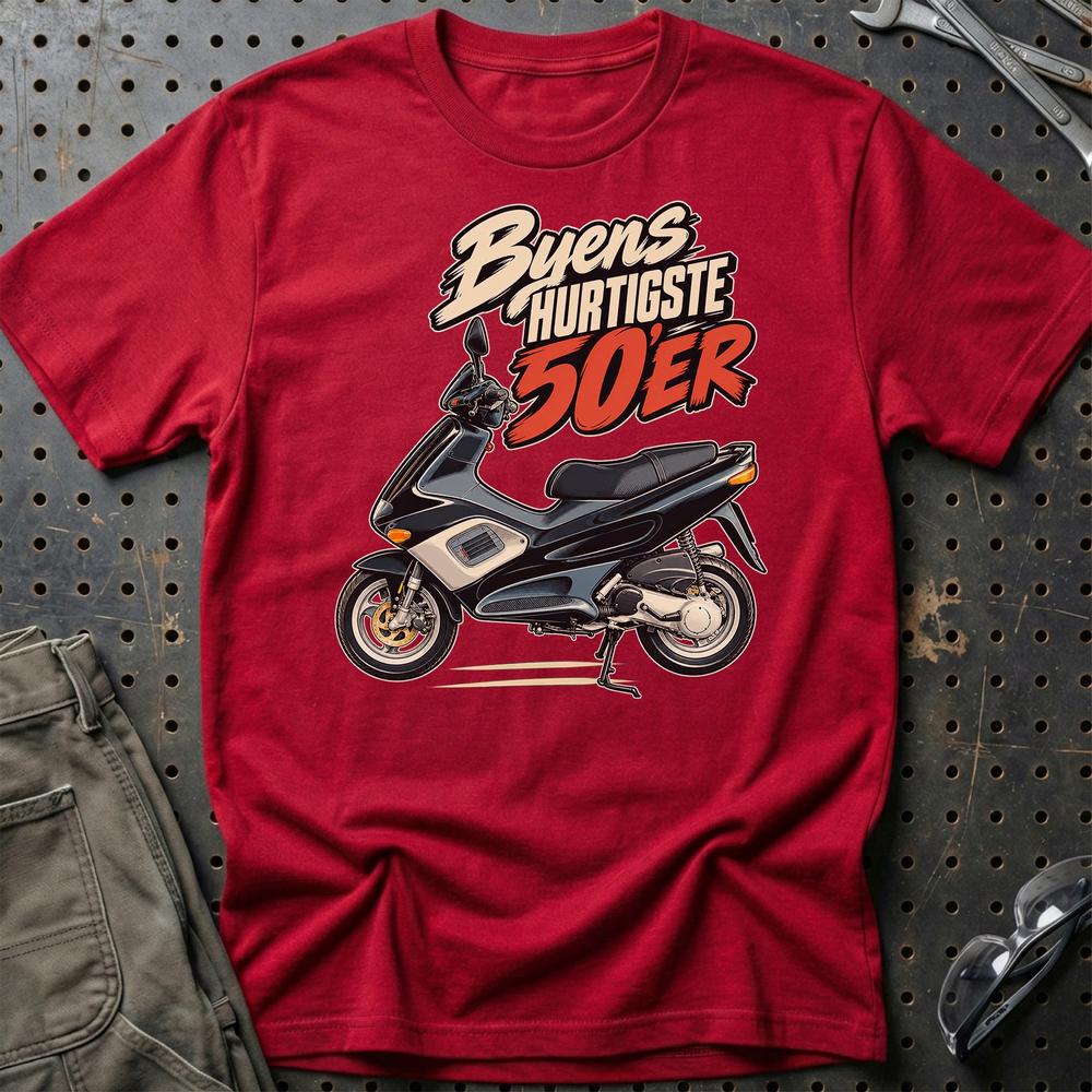 
Produktbillede af Gilera Runner 50 – Byens Hurtigste 50’er T-Shirt