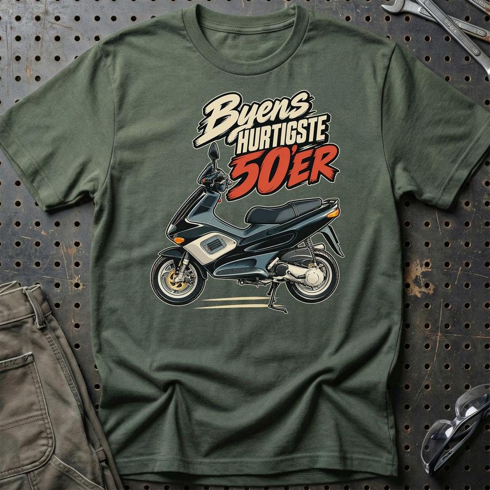 
Produktbillede af Gilera Runner 50 – Byens Hurtigste 50’er T-Shirt
