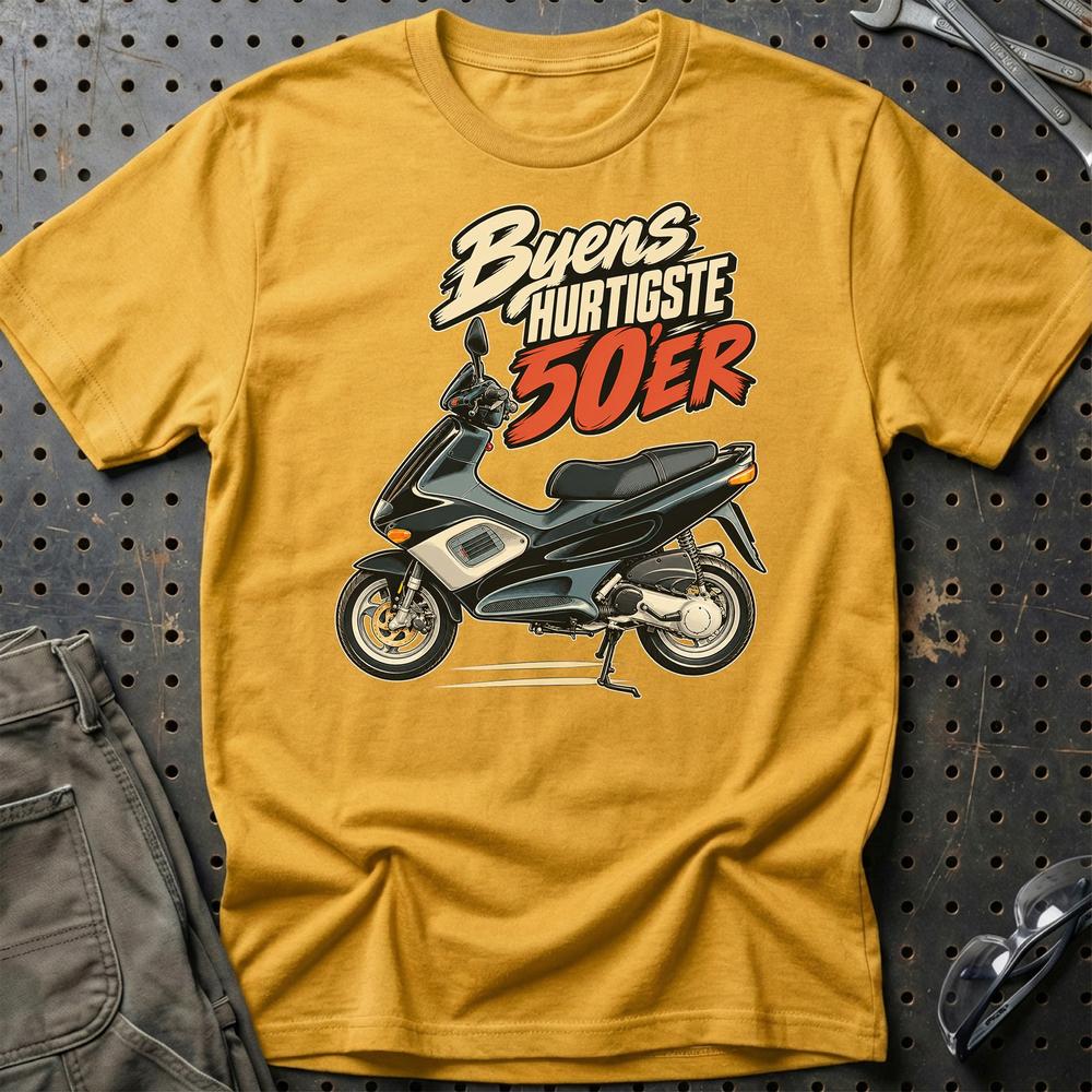 
Produktbillede af Gilera Runner 50 – Byens Hurtigste 50’er T-Shirt