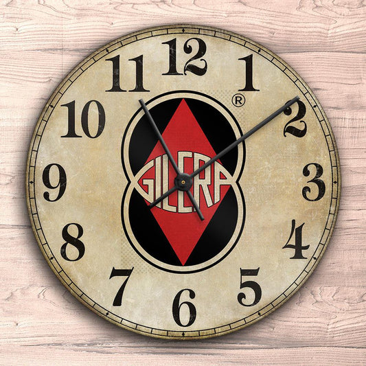 Gilera Vægur Rundt-Clock-Gilera-Garage Culture Shop- garage - man cave - merchandise