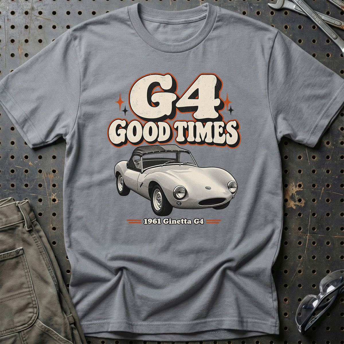 
Ginetta G4 1961 – G4 Good Times T-Shirt – Grå Sport
