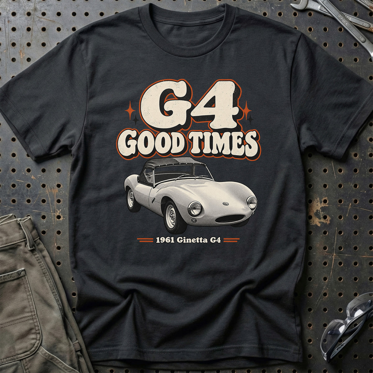 
Ginetta G4 1961 – G4 Good Times T-Shirt – Sort