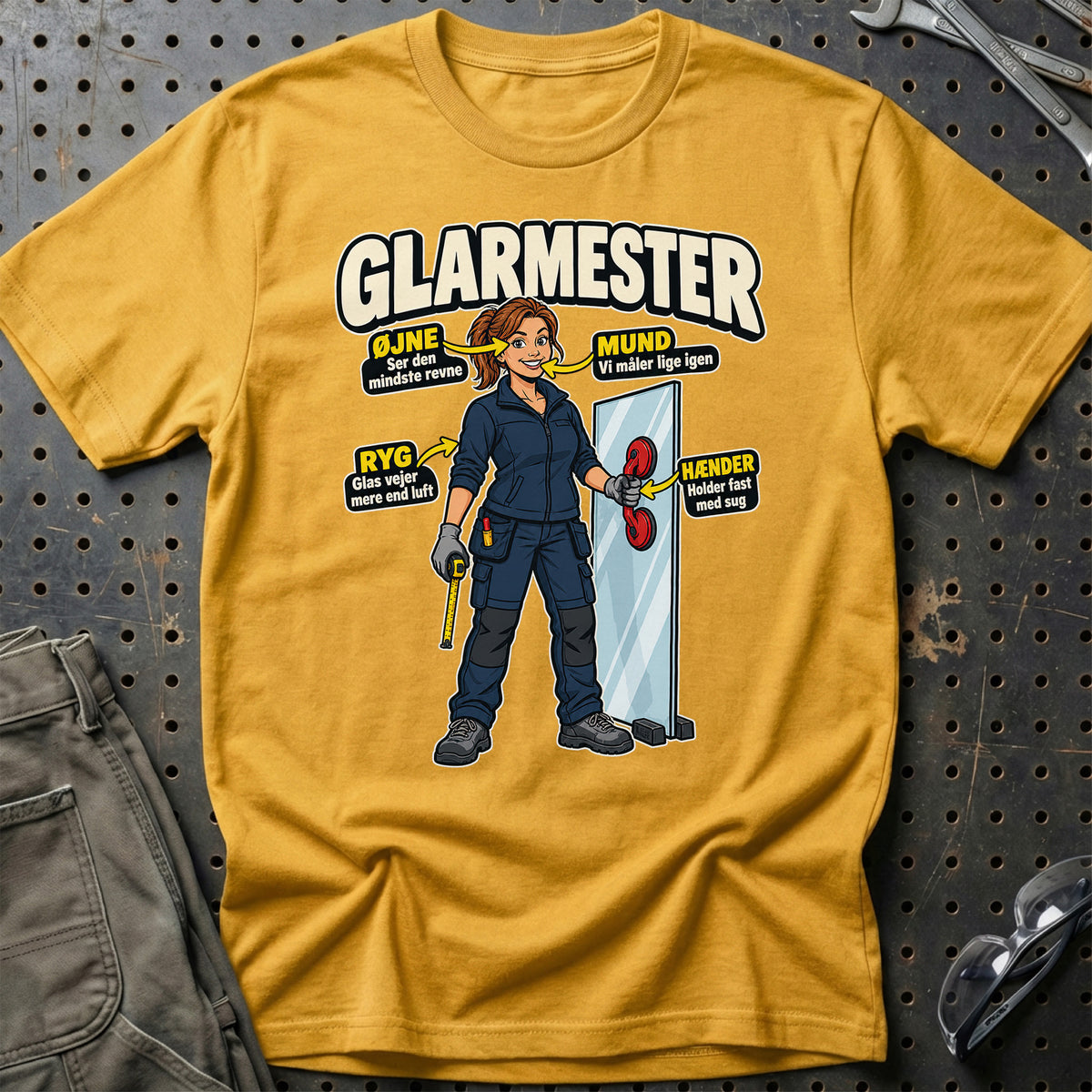 
Produktbillede af Glarmester – Anatomi T-Shirt