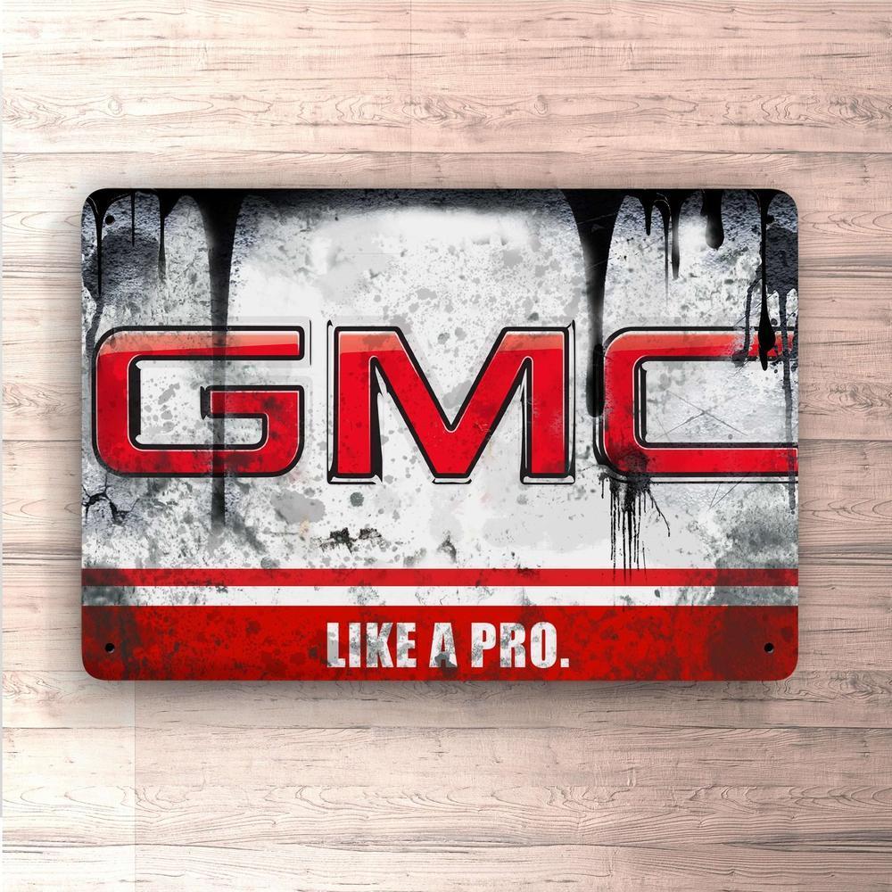 Gmc Skilte, Musemåtte, Dørmåtte , Plakat-Skilte-GMC-Garage Culture Shop- garage - man cave - merchandise