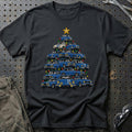 Gordini Juletræ T-Shirt-Beklædning-Gordini-Sort-S-Garage Culture Shop- garage - man cave - merchandise