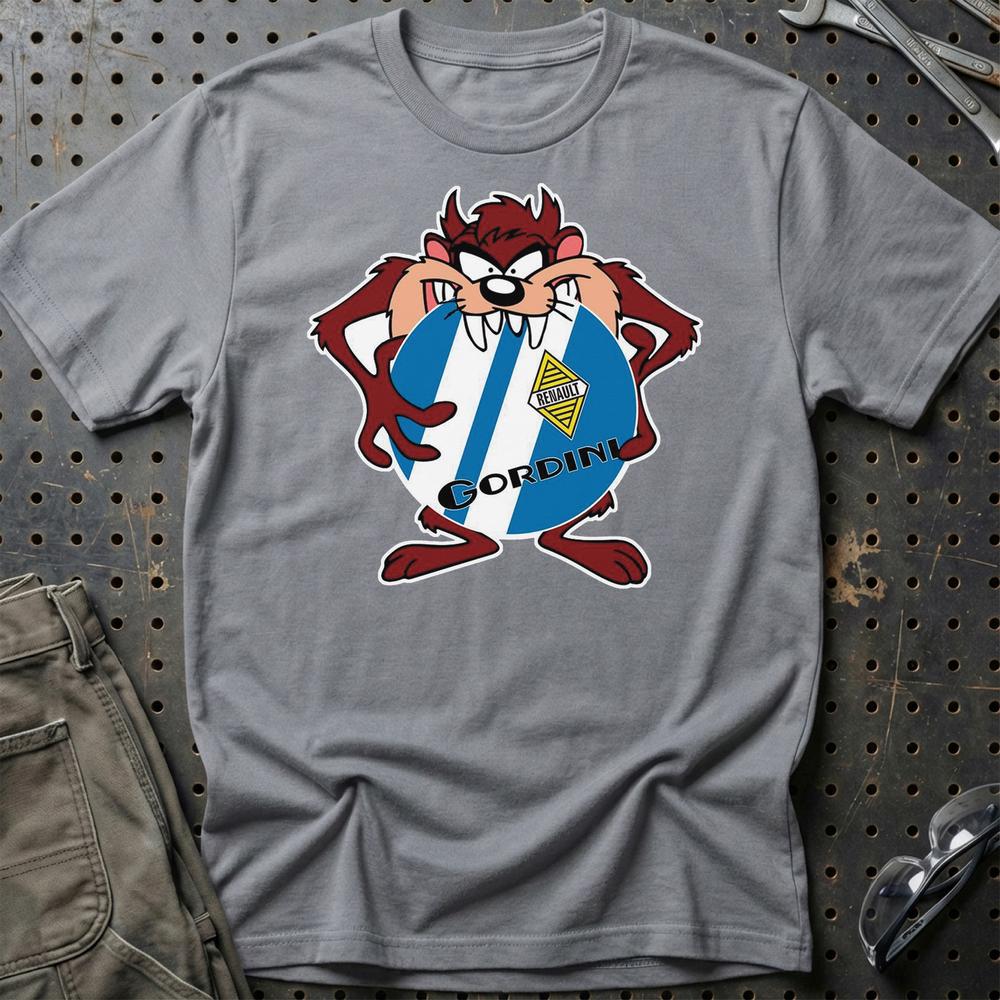 Gordini TAZ T-Shirt-Beklædning-Gordini-Grå Sport-S-Garage Culture Shop- garage - man cave - merchandise