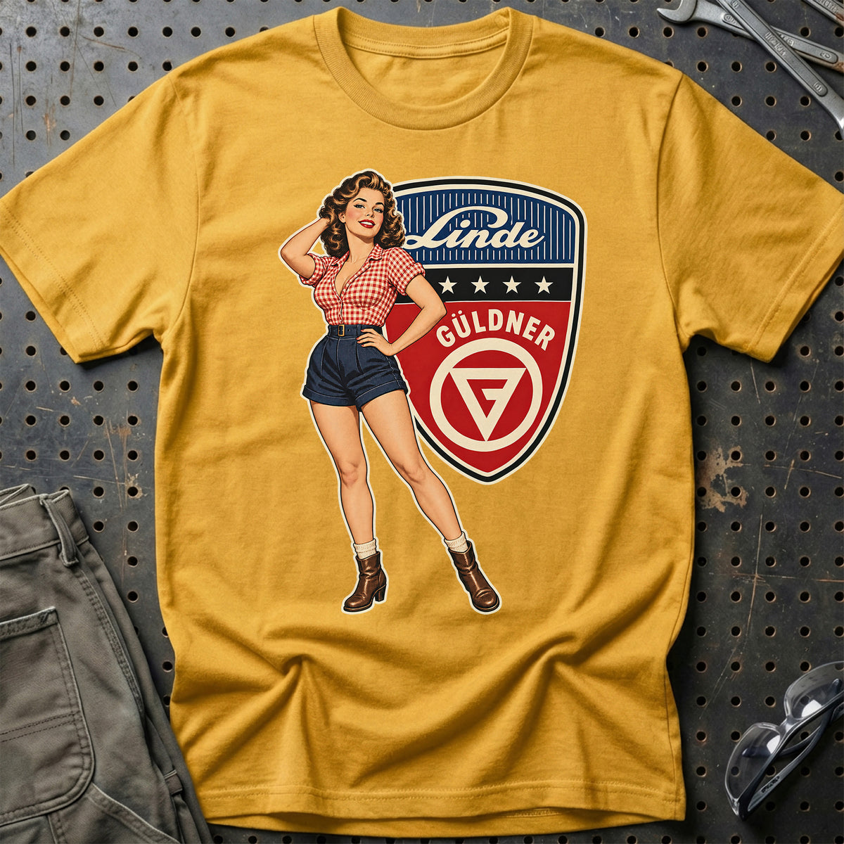 
Produktbillede af Güldner Retro Pinup T-Shirt
