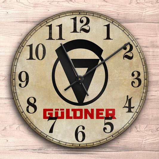 Guldner Vægur Rundt-Clock-Güldner-Garage Culture Shop- garage - man cave - merchandise