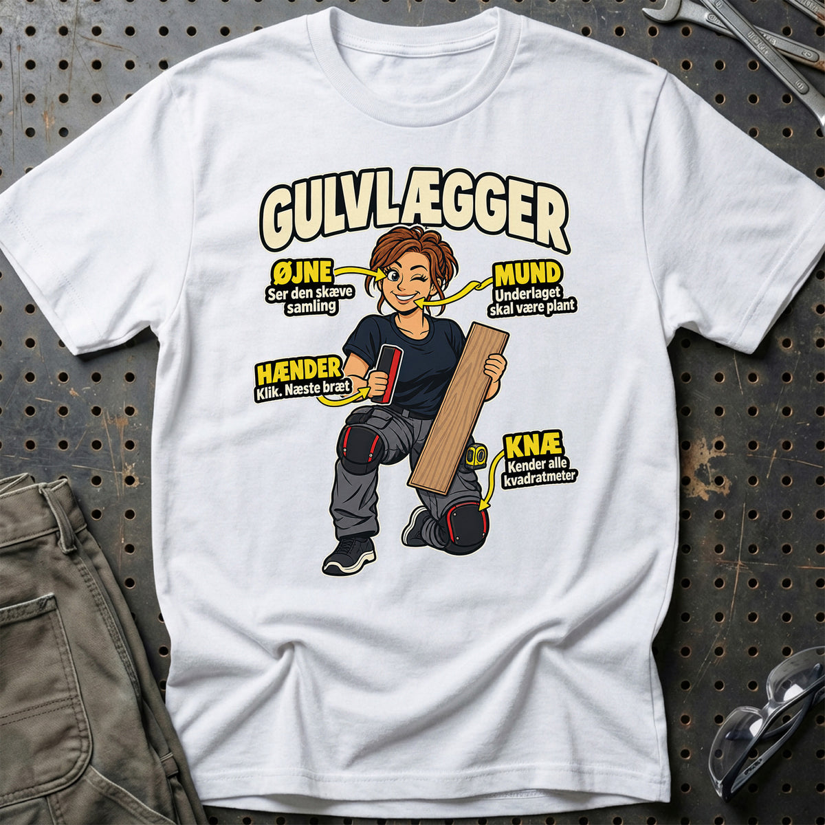 
Produktbillede af Gulvlægger – Anatomi T-Shirt