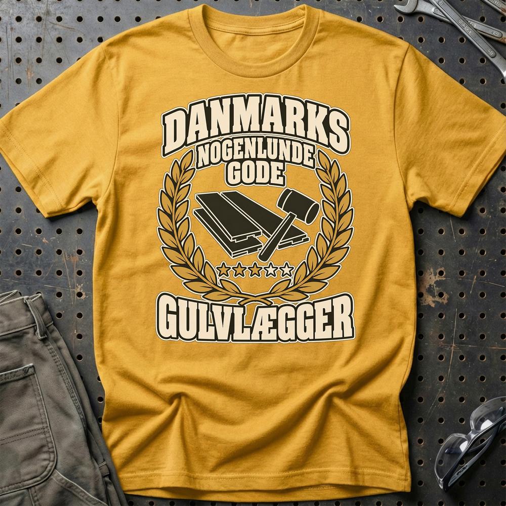 
Produktbillede af Gulvlægger – Danmarks Nogenlunde Gode T-Shirt