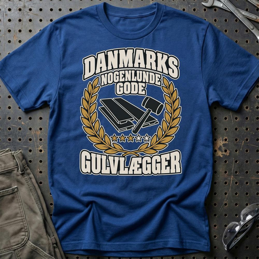 
Produktbillede af Gulvlægger – Danmarks Nogenlunde Gode T-Shirt
