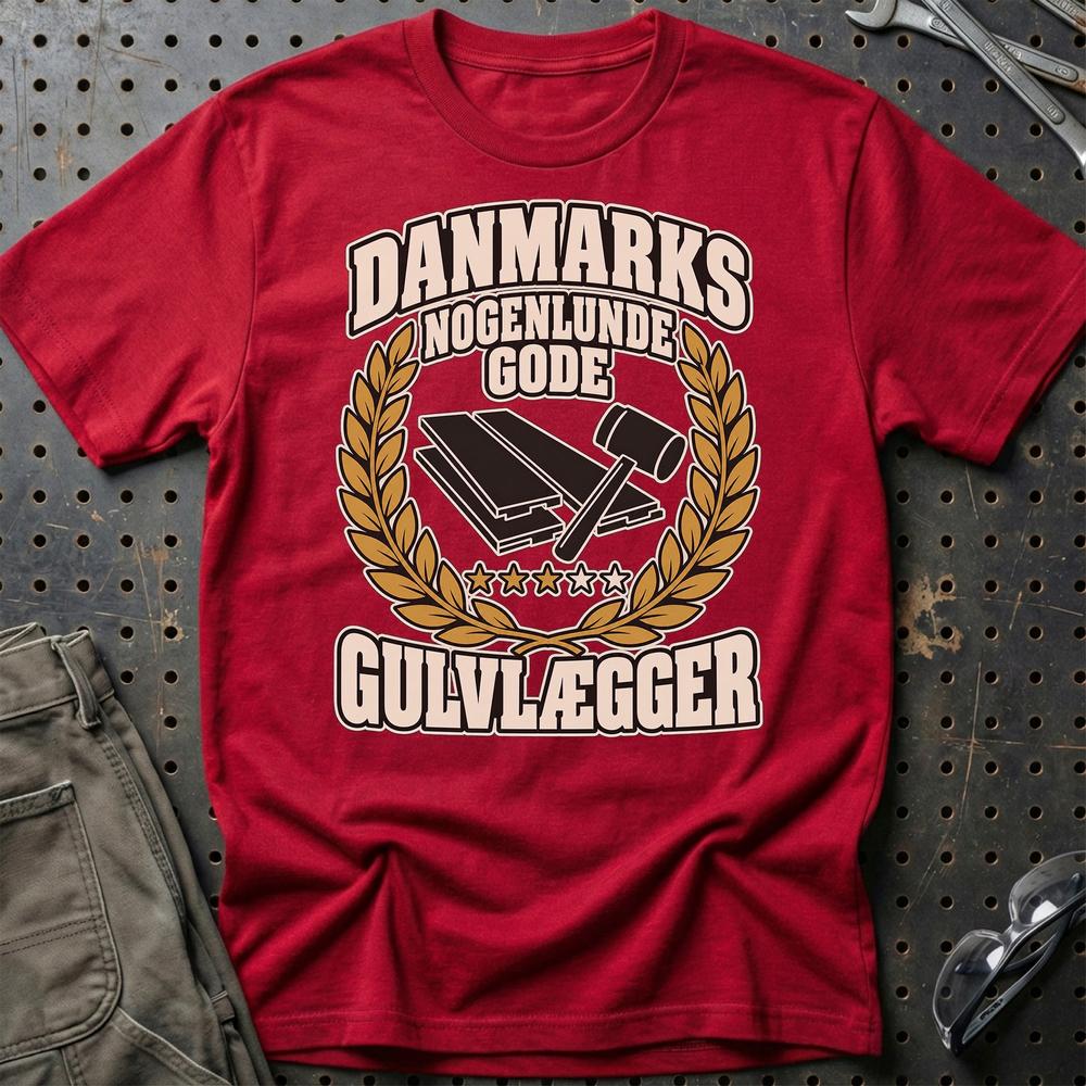 
Produktbillede af Gulvlægger – Danmarks Nogenlunde Gode T-Shirt